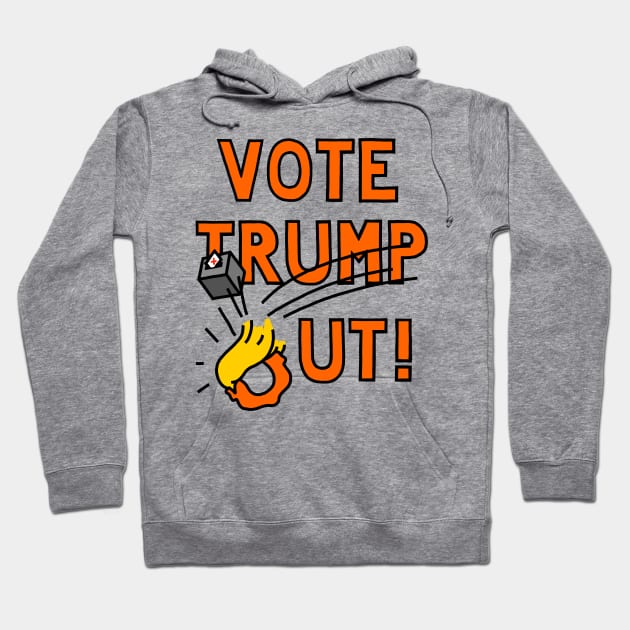 VOTE TRUMP OUT (BALLOT BOX 2) Hoodie by SignsOfResistance